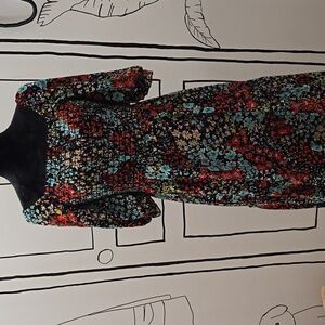 Fashion Flowered long dress